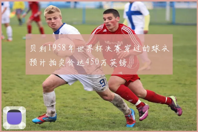 贝利1958年世界杯决赛穿过的球衣预计拍卖价达450万英镑